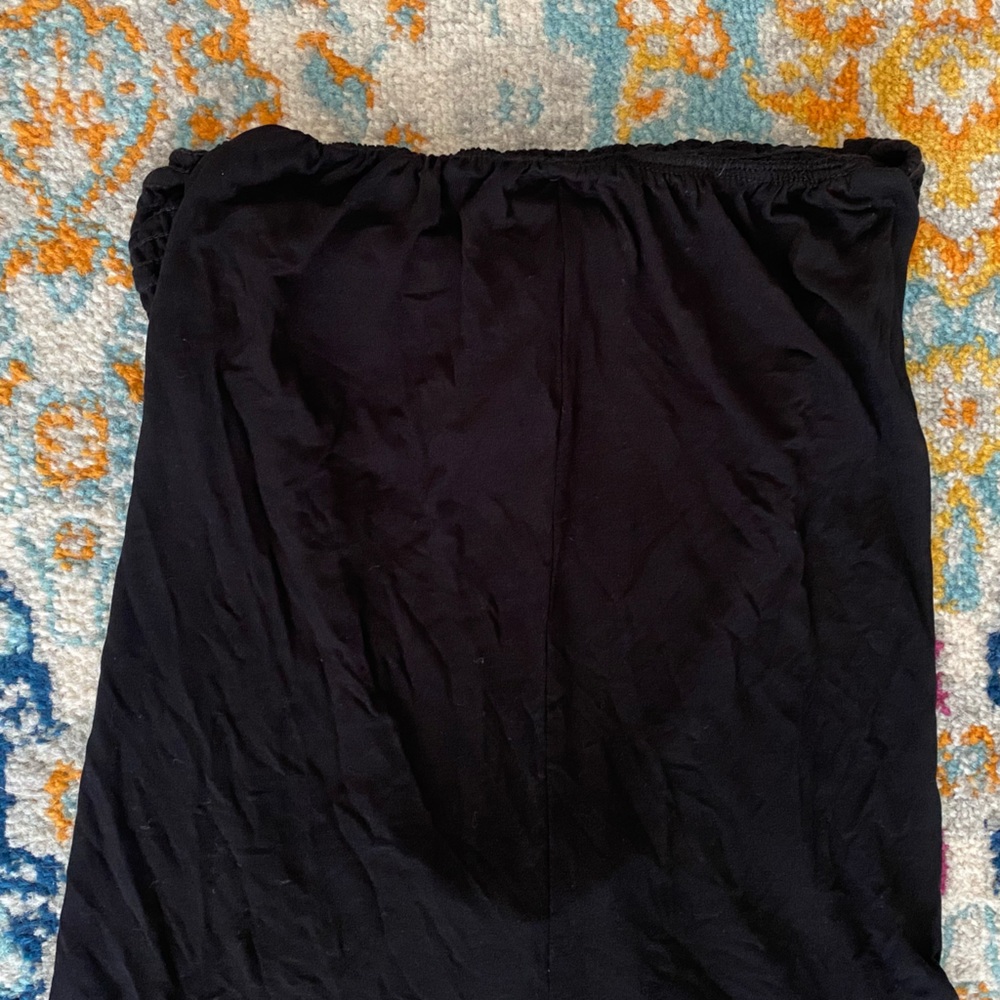 SOLD!! NWT! Free People Beach Rain or Shine Black Strapless Romper Small - Picture 7 of 12